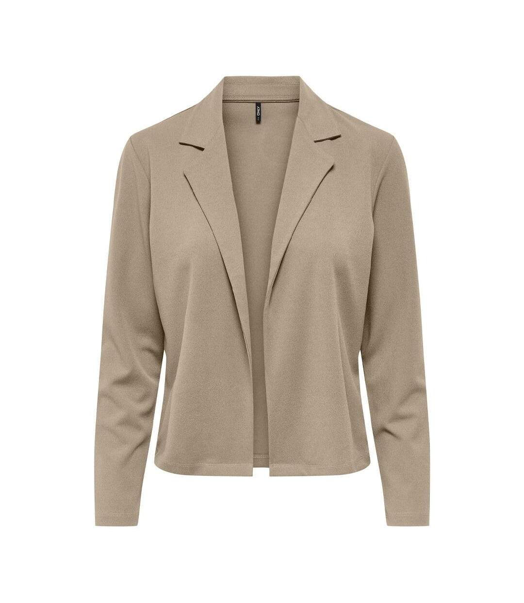 Veste beige femme only sania-1