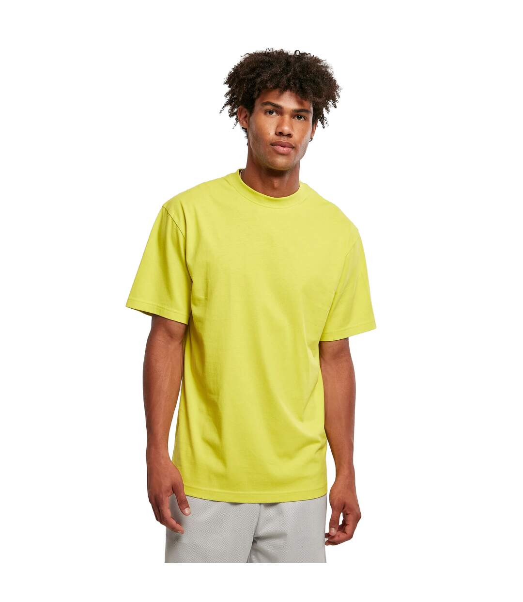 Mens Plain Tall T-shirt Electric Urban Classics-2