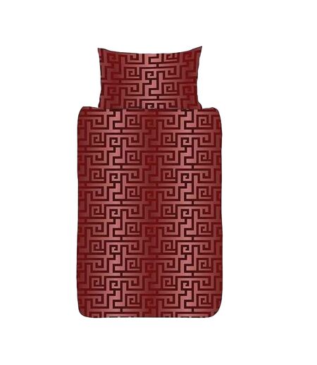 Athena Reversible Duvet Set Red Gold K Collection