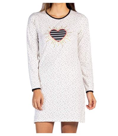 Pyjama COTON MELISSA BROWN SACRE LIQUETTE ECRU