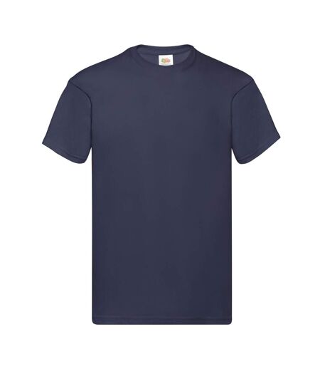 Mens Original T-shirt Deep Navy Fruit Of The Loom