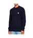 Pull marine homme calvin klein jeans waffle-1
