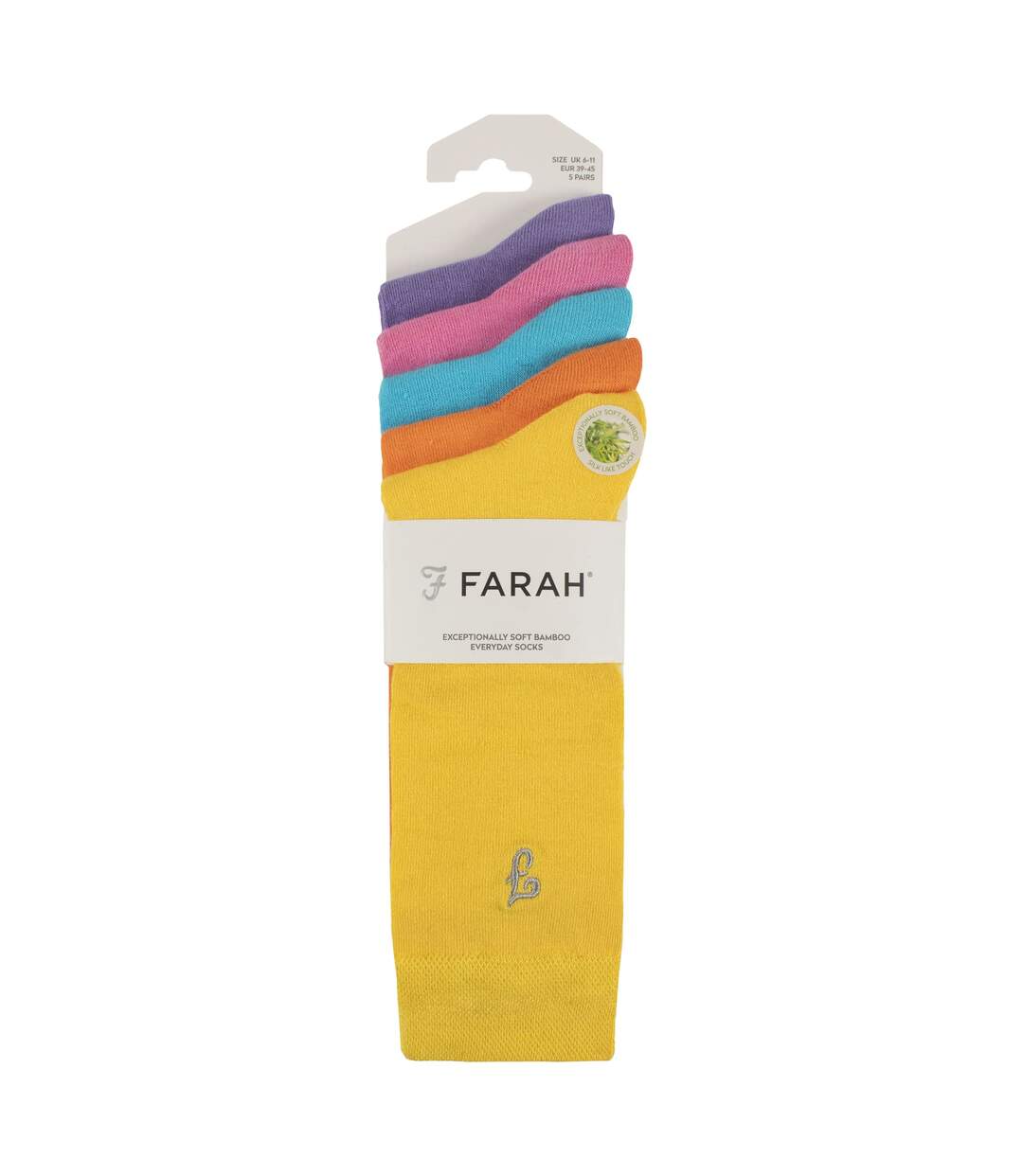 5 Pack Mens Bamboo Patterned Socks - Soft Breathable Stylish Everyday Comfort-2