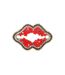 Broche métal bouche doré & strass femme clio blue-1