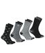 Lot de 4 paires de chaussettes mi-hautes homme Ecopack Athena-1