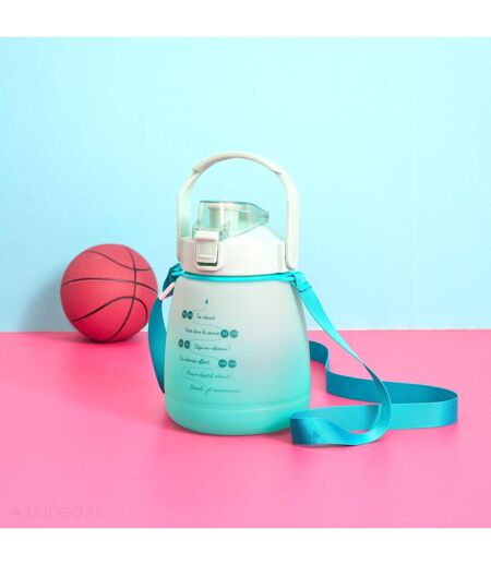 Bouteille en plastique 1.2L collection MOTIVATION