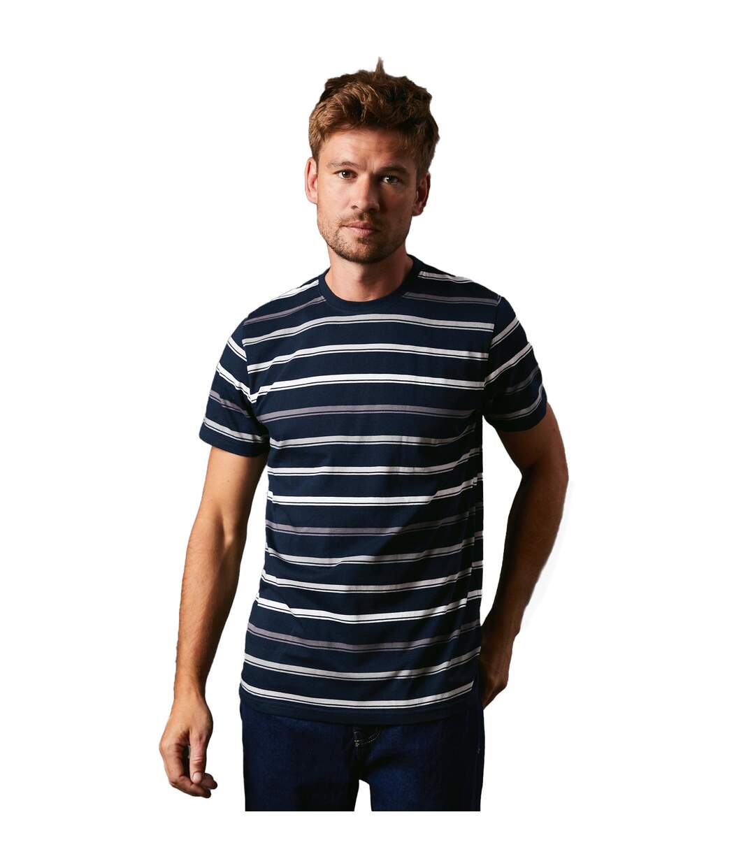 T-shirt classic homme bleu marine Maine