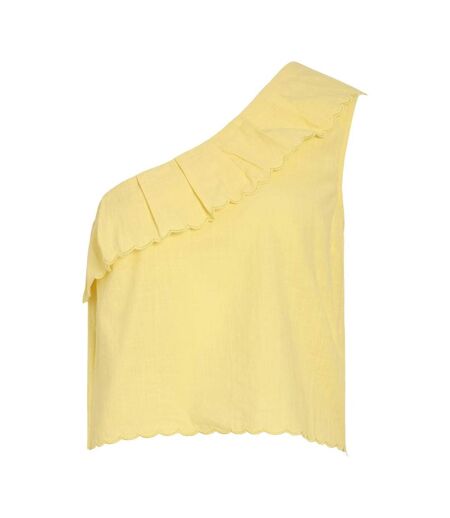 Débardeur jaune femme vila fernanda