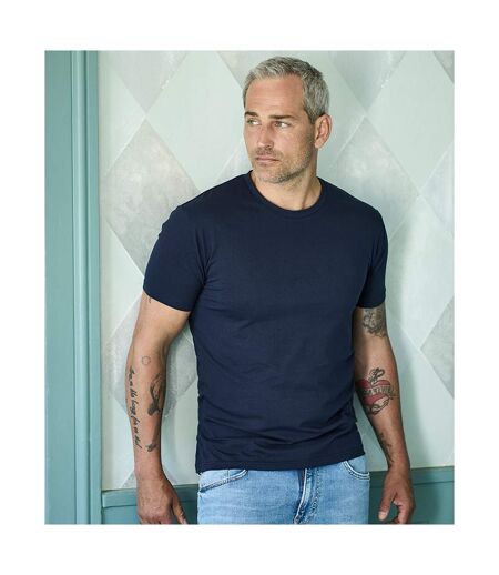 Mens Stretch T-shirt Navy Tee Jays