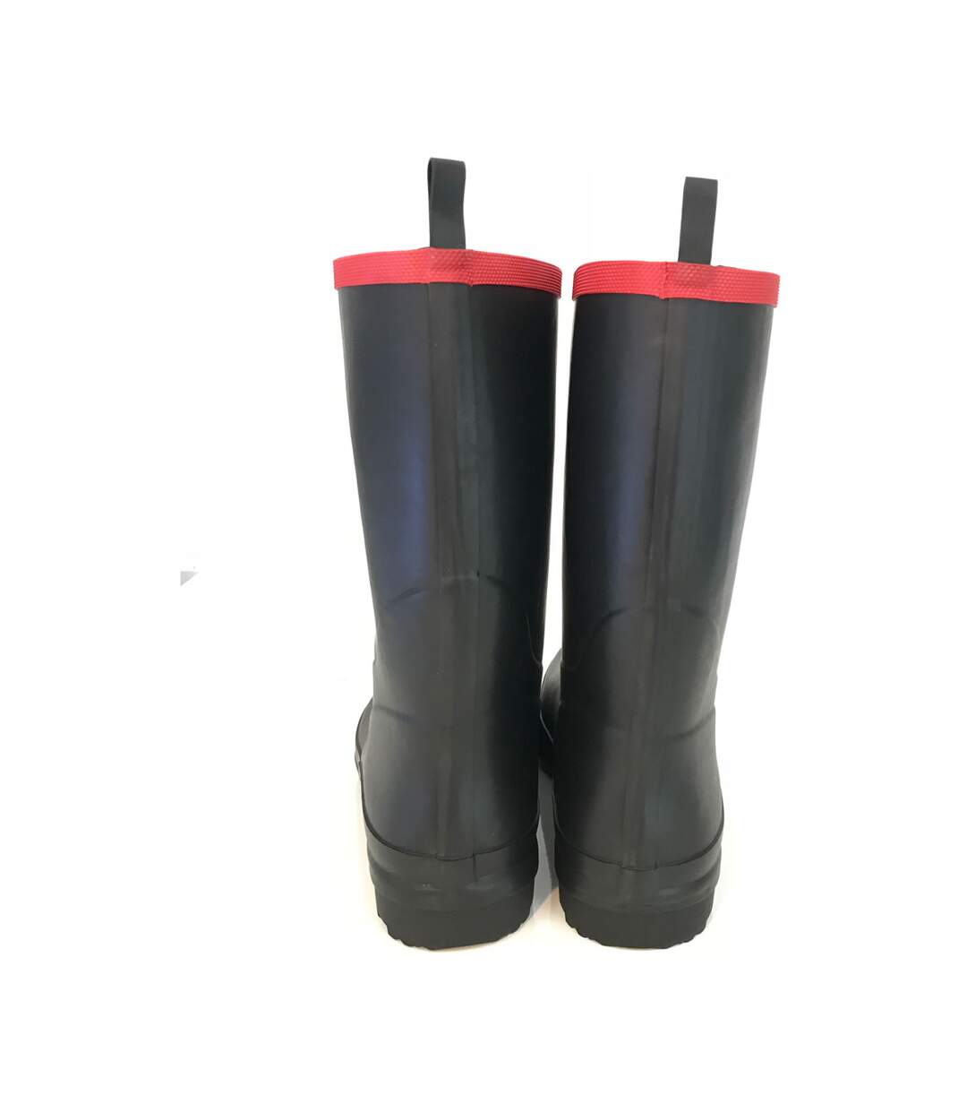 Bottes de pluie femme noir / rouge Rockfish-2