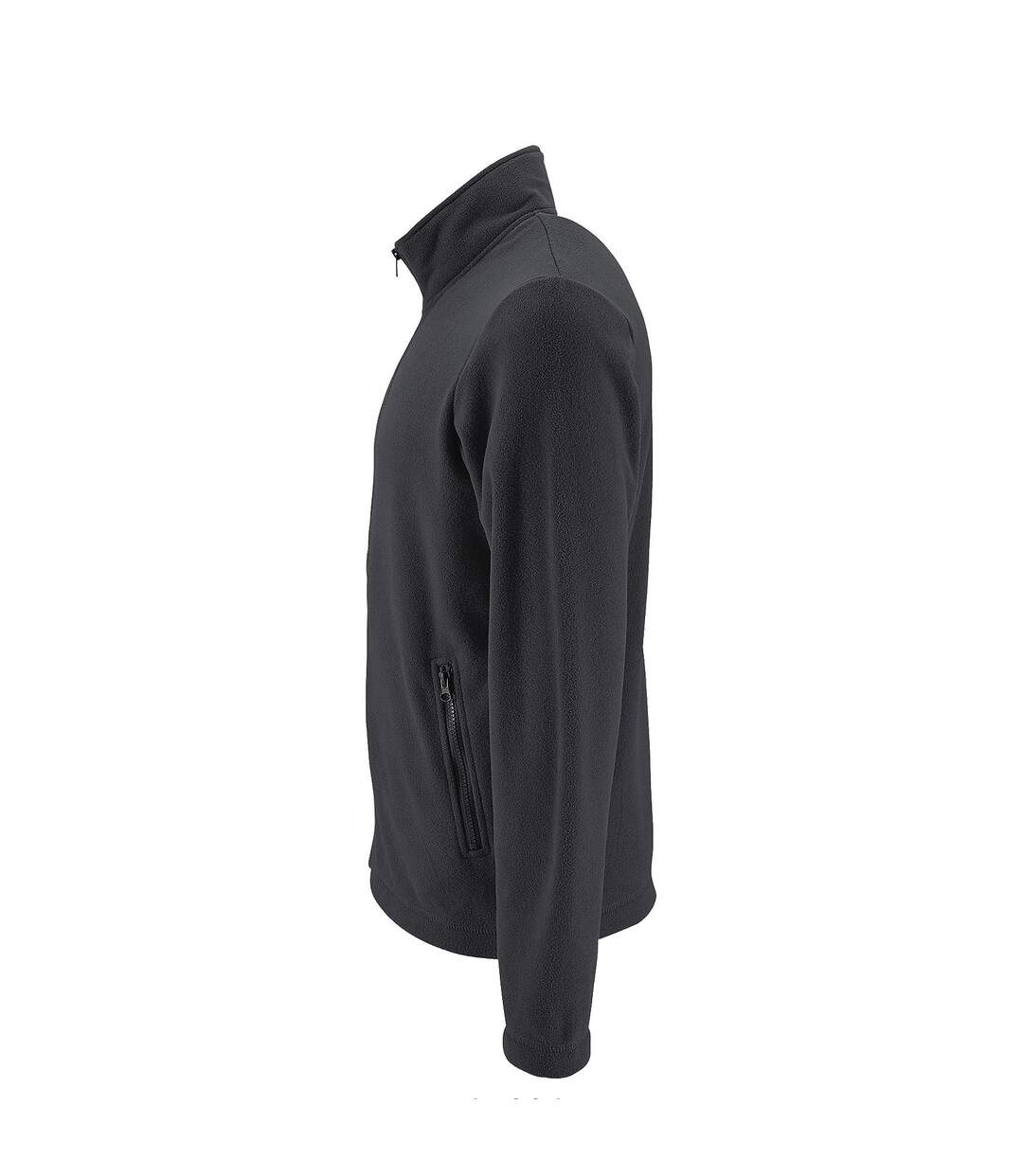 Polaire Norman Homme Gris Foncé SOLS-3