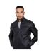 Mens Faux Leather Jacket Black Brave Soul-4