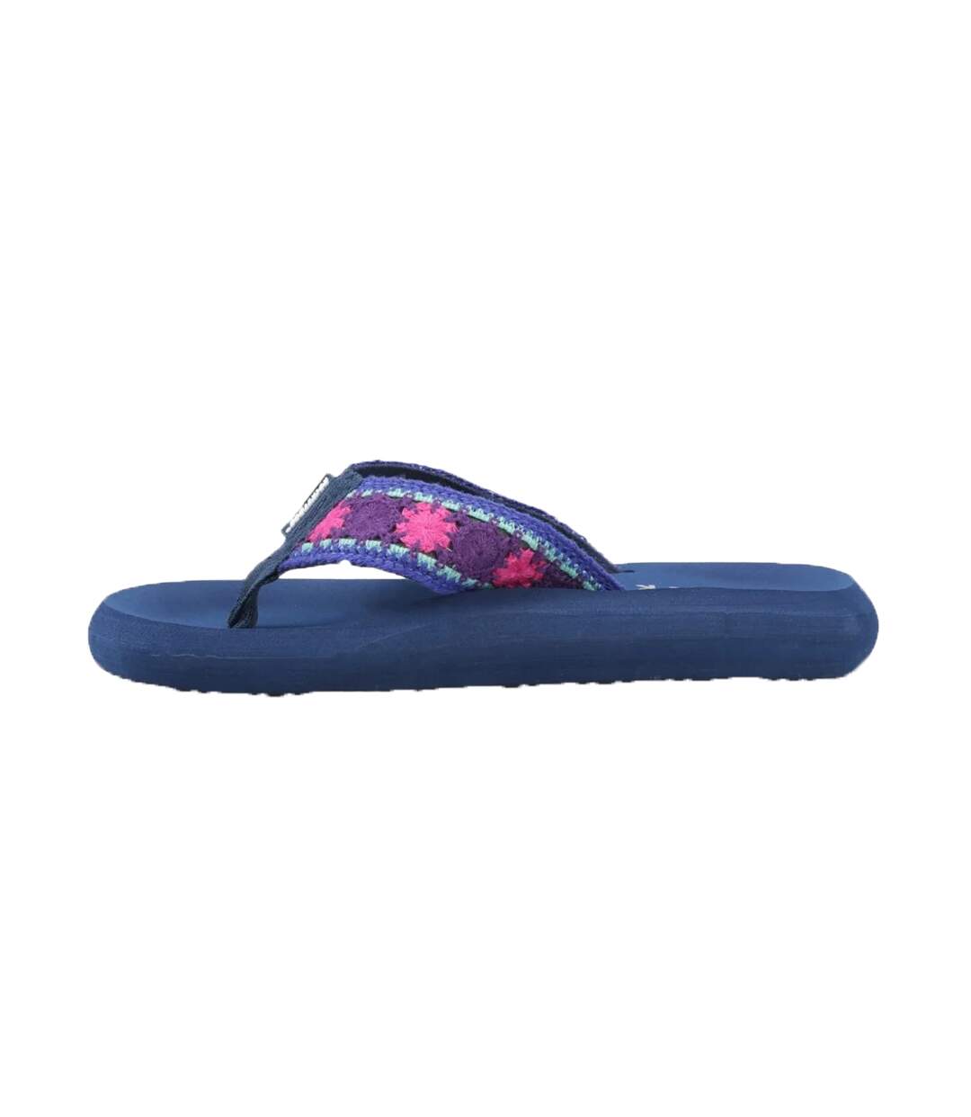 Womens/ladies Spotlight Marlow Embroidered Sandals Purple Multicoloured Rocket Dog-3