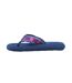 Womens/ladies Spotlight Marlow Embroidered Sandals Purple Multicoloured Rocket Dog-3