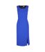 Robe Mi-longue Sans Manches Demboka Femme Bleu Vif Boss-1