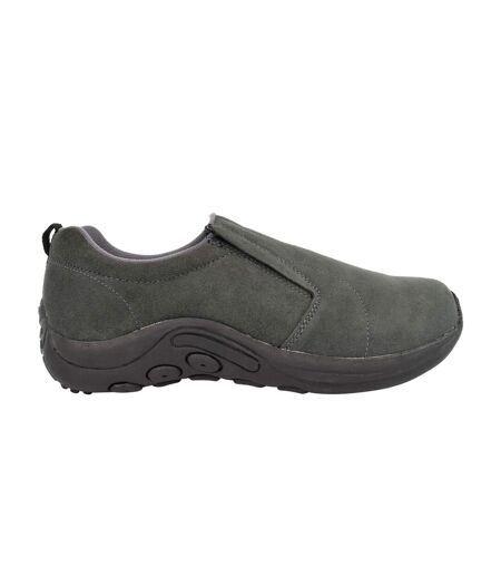 Baskets Décontractées En Cuir Suédé Homme Gris PDQ