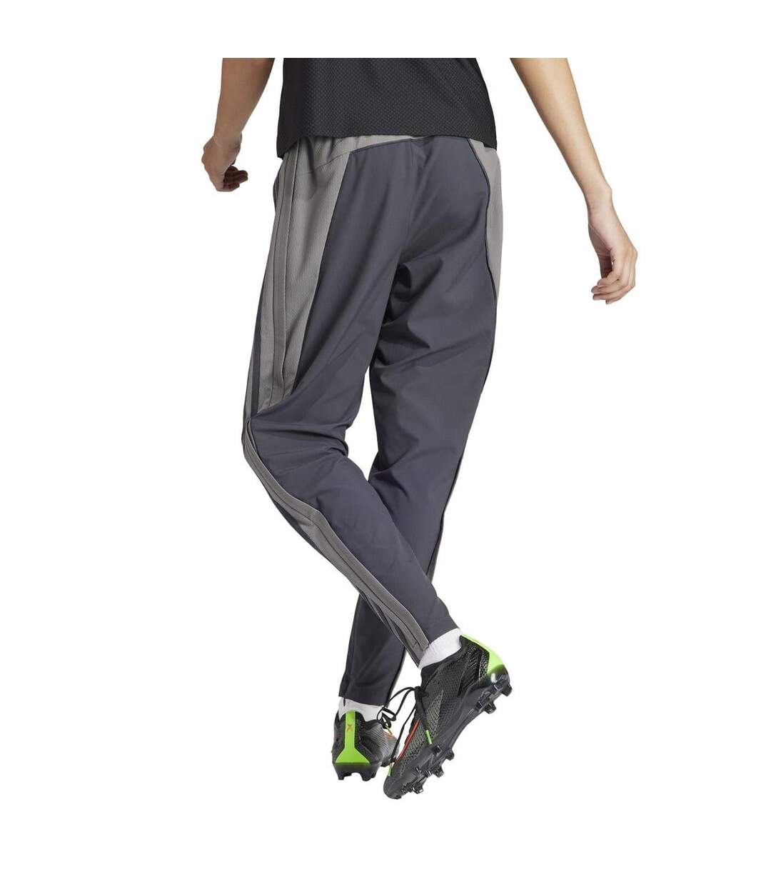 Womens/ladies Juventus Fc Tapered Tracksuit Bottoms Carbon Adidas-3