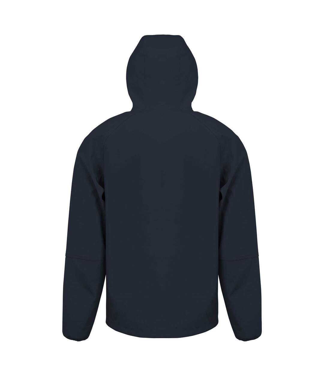 Mens Printed Recycled 3 Layer Casual Soft Shell Jacket Navy Result Recycled-2