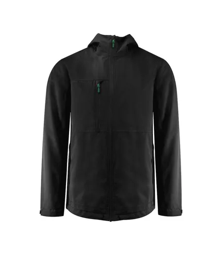 Mens Hiker Jacket Black Printer