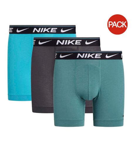 Pack Of 3  Mens Ultra Comfort Dri-fit Boxer Shorts  Dusty Cactus Biocoastal Anthracite Nike