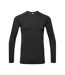 Mens Unstoppable Fresh Underscrub Base Layer Top Black Onna-1