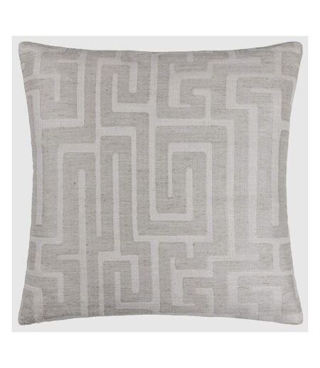 Lauder woven jacquard cushion cover 45cm x 45cm white Hoem