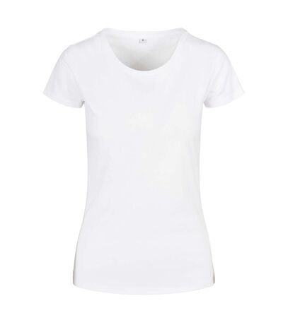 T-shirt basic femme blanc Build Your Brand