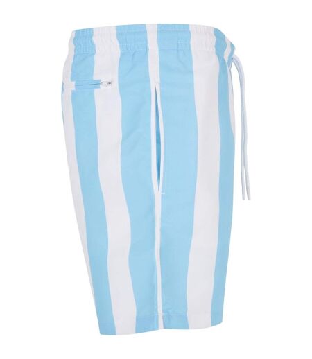Short De Bain Motif/style À Rayures Homme Bleu Baltique Urban Classics