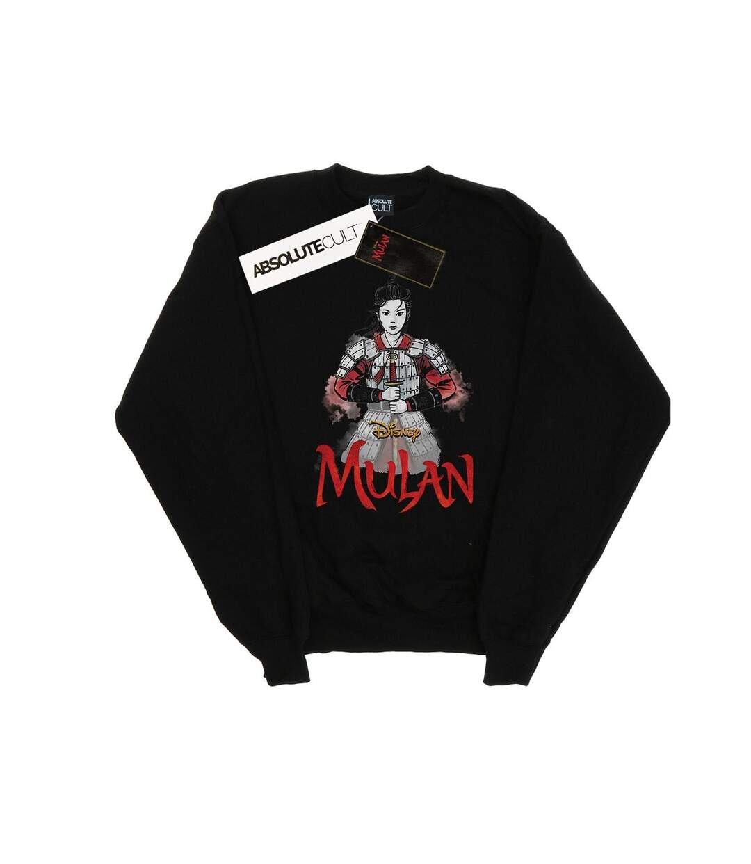 Disney Sweatshirt Womens/Ladies Mulan Movie Sword Pose (Noir) - UTBI26563-1