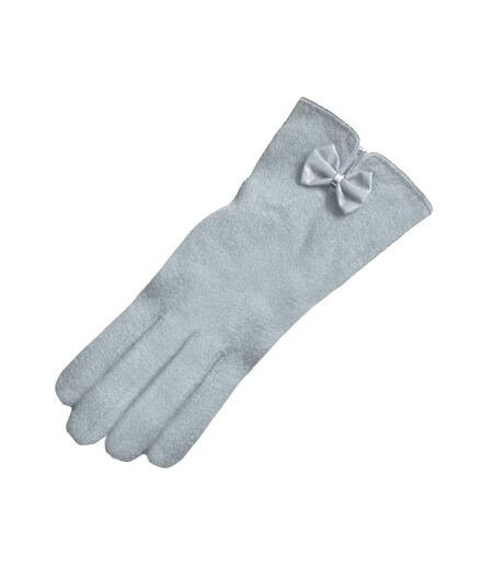 Eastern Counties Leather Womens/Ladies Geri Wool-blend Gloves (Grey) - UTEL175