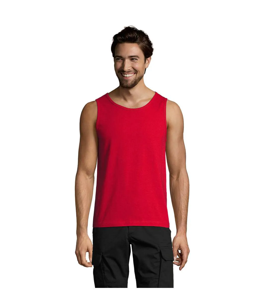 Débardeur Justin Homme Rouge SOLS-1