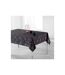 Nappe Rectangulaire Imprimée Quadris 150x240cm Anthracite-1