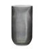 Vase Design en Verre Ligné 30cm Noir-1