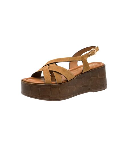 Sandales Cuir Compensée Tamaris