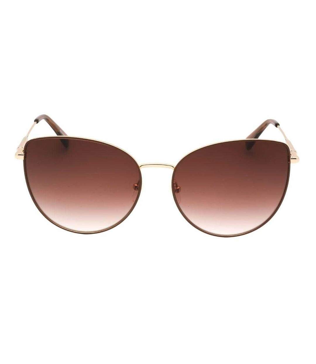 Lunettes De Soleil Motif/style Dégradé Femme Taille Unique Marron Longchamp-2