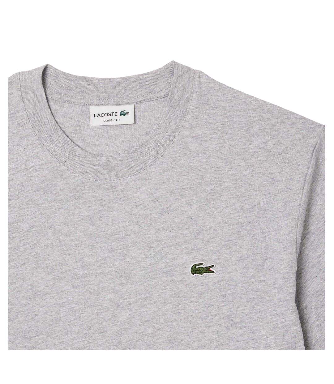 T-shirt Motif/style Logo Brodé Homme Léger Lacoste-4