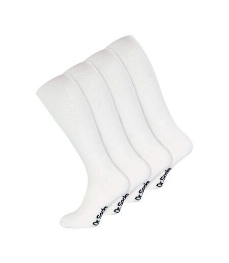 Dr. Socks - Chaussettes Diabetiques Longues Extra Large Bambou | Homme et Femme