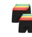 Pack Of 12  Mens Astral Logo Boxer Briefs  Black Crosshatch-3