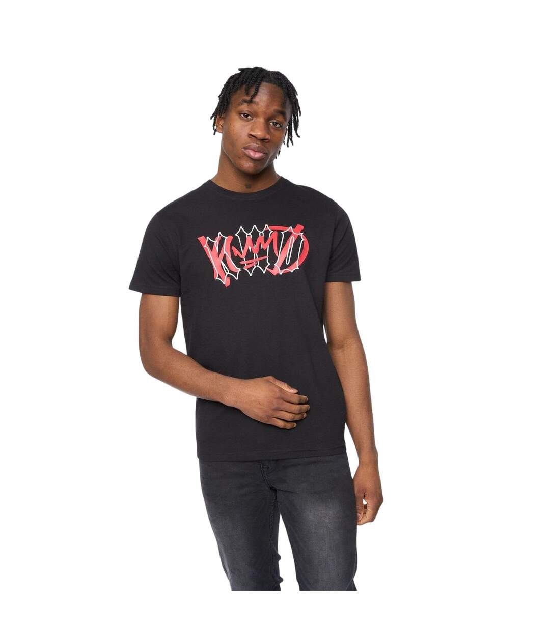 T-shirt Wicked Homme Noir Kings Will Dream-2