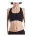 Womens/ladies Terrot Flex Crop Top Black Adidas-2