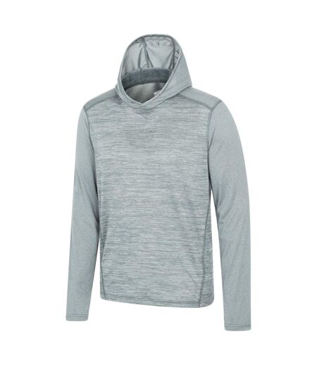 Mens Ignite Active Hoodie Light Grey Mountain Warehouse