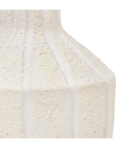 Vase Antique en Magnésie Nolwi 48cm Blanc
