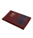 West Ham United FC Fade Design Touch Fastening Nylon Wallet (Red/Navy) (4.7 x 3.2in) - UTTA3739