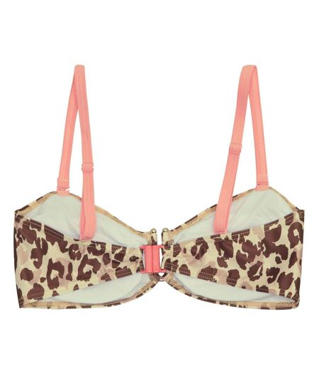Haut De Maillot De Bain Aceana Femme Beige Marron Regatta
