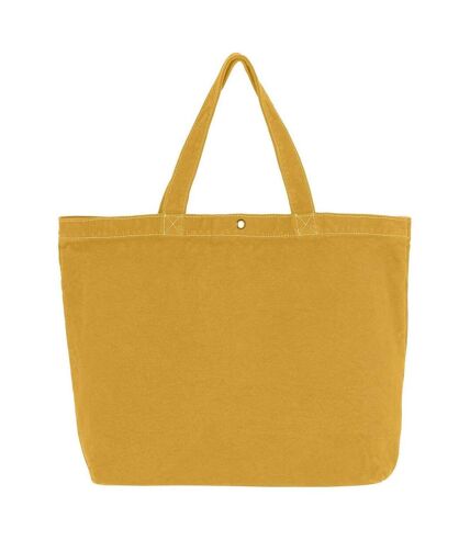 Grand sac cabas en toile - CA-4631 LCS - jaune curry