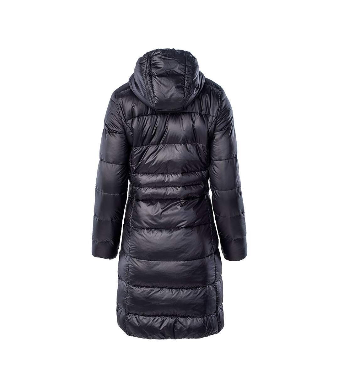 Womens/ladies Mabel Quilted Padded Jacket Black Iguana-2