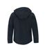 B&c Mens Softshell Hooded Breathable, Waterproof & Windproof Jacket Doublure Polaire Bleu Marine B And C-4