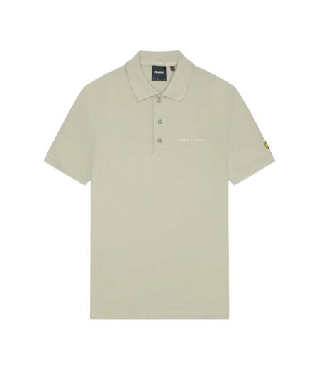 Polo homme bleu marine foncé / blanc cassé Lyle & Scott Lyle & Scott