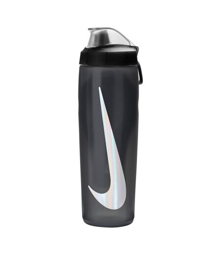 Refuel Swoosh Gym Water Bottle 946ml Natural Black Nike