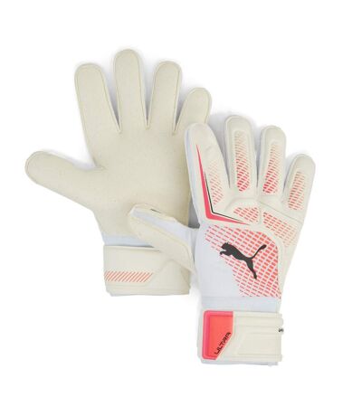 Gants de gardien blanc/orange puma ultra pro protect rc - taille 7